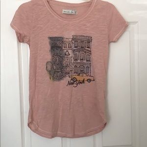 Abercrombie & Fitch “New York” Embroidered Tee